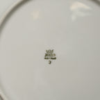 1954波蘭Karolina雙色玫瑰描金早餐盤