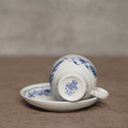 德國Graf von Henneberg"藍洋蔥"摩卡杯組
