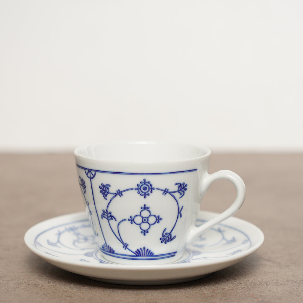 德國Kahla唐草Blau saks茶杯/咖啡杯組