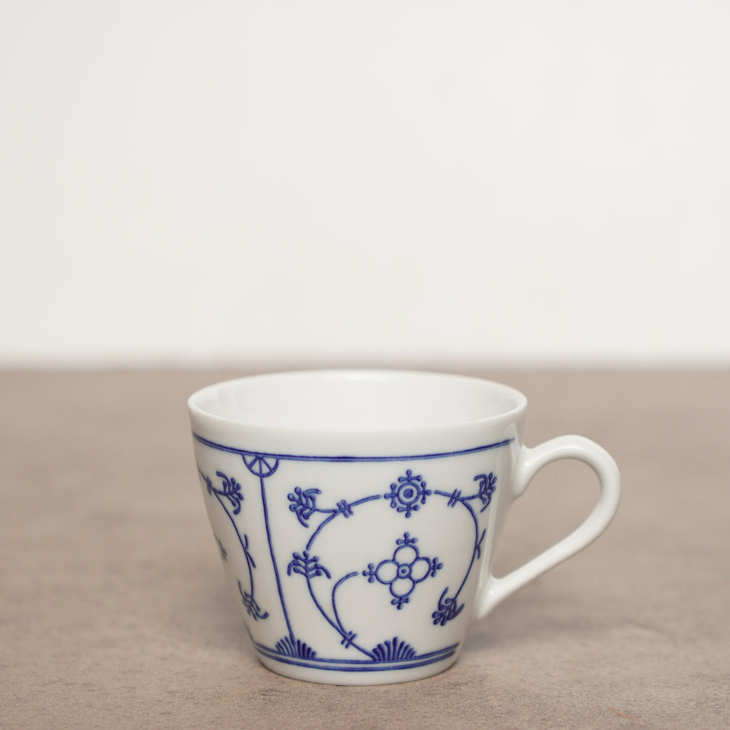 德國Kahla唐草Blau saks茶杯/咖啡杯組