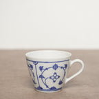 德國Kahla唐草Blau saks茶杯/咖啡杯組