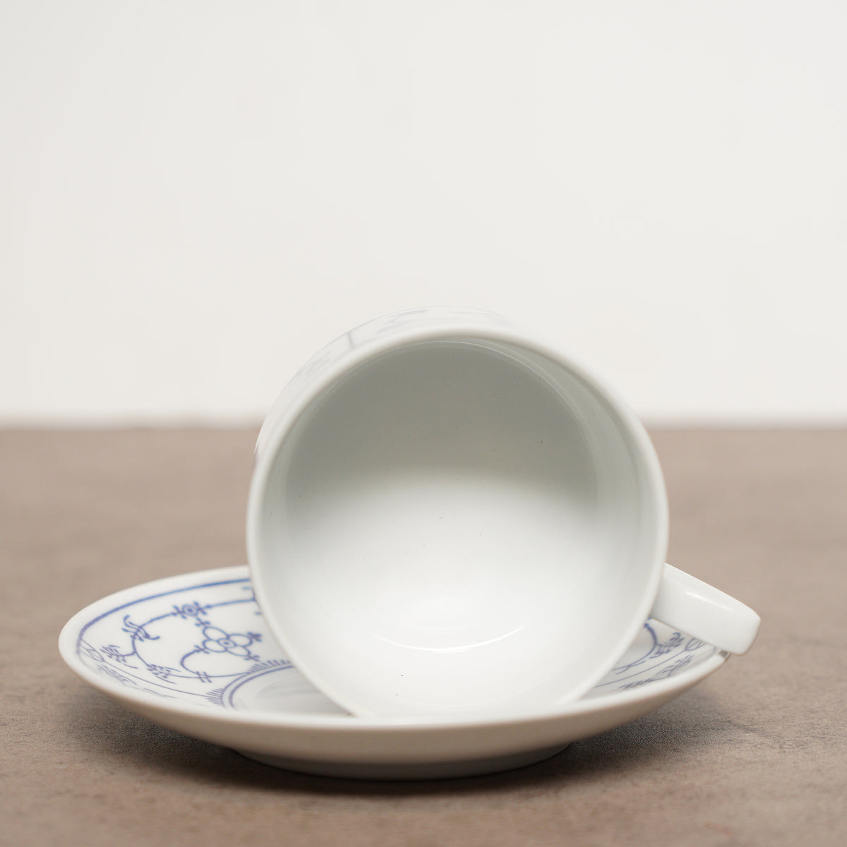 德國Kahla "Blau saks唐草"咖啡杯組