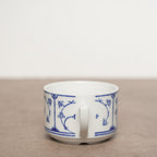 德國Kahla "Blau saks唐草"咖啡杯組