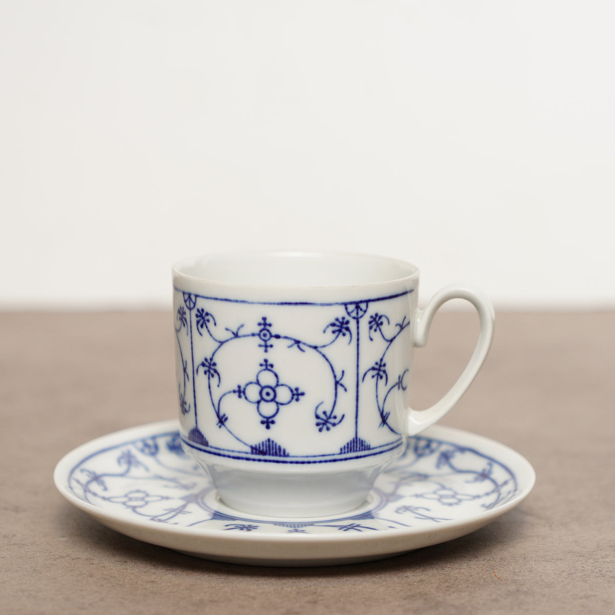 德國Winterling唐草紋Blau Saks咖啡杯組