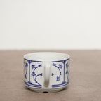 東德Jäger唐草紋Blau Saks茶杯組