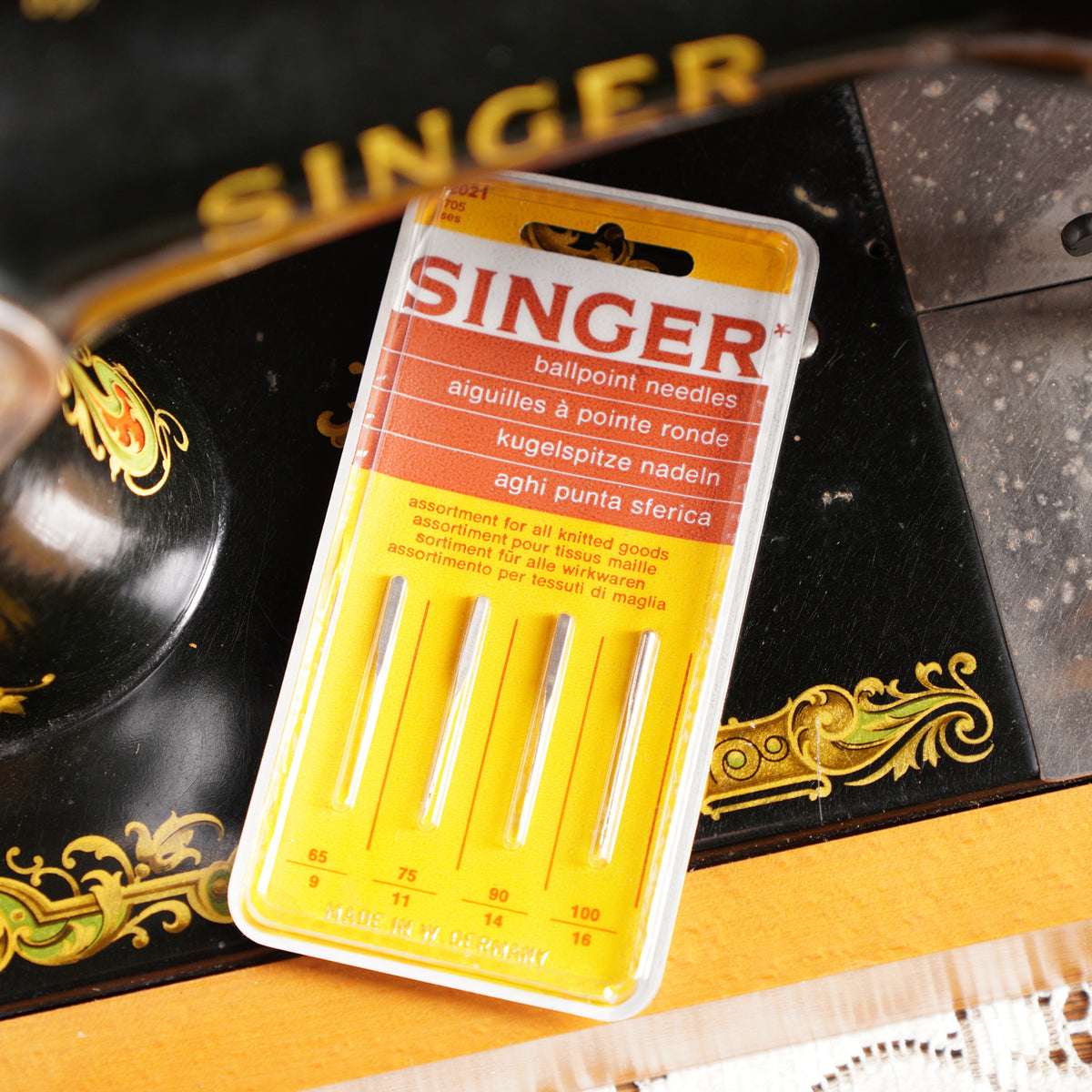 1938年Singer 128K手搖古董縫紉機