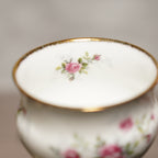 英國Elizabethan雙色玫瑰細骨瓷手工噴金杯組