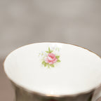 英國Royal Albert"勿忘我玫瑰"22k金His &amp; Hers骨瓷杯組