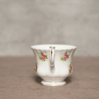 英國Royal Albert"勿忘我玫瑰"22k金His &amp; Hers骨瓷杯組