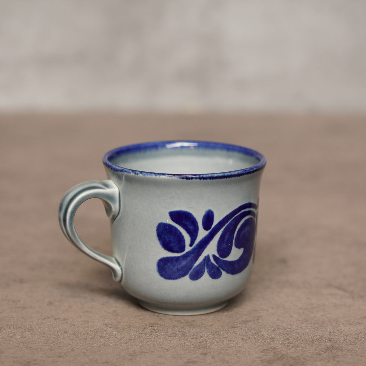 1980's比利時Boch "Grau-Blau"系列陶杯組