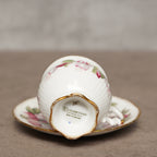 英國Elizabethan"吊鐘花"手工描金細骨瓷杯組