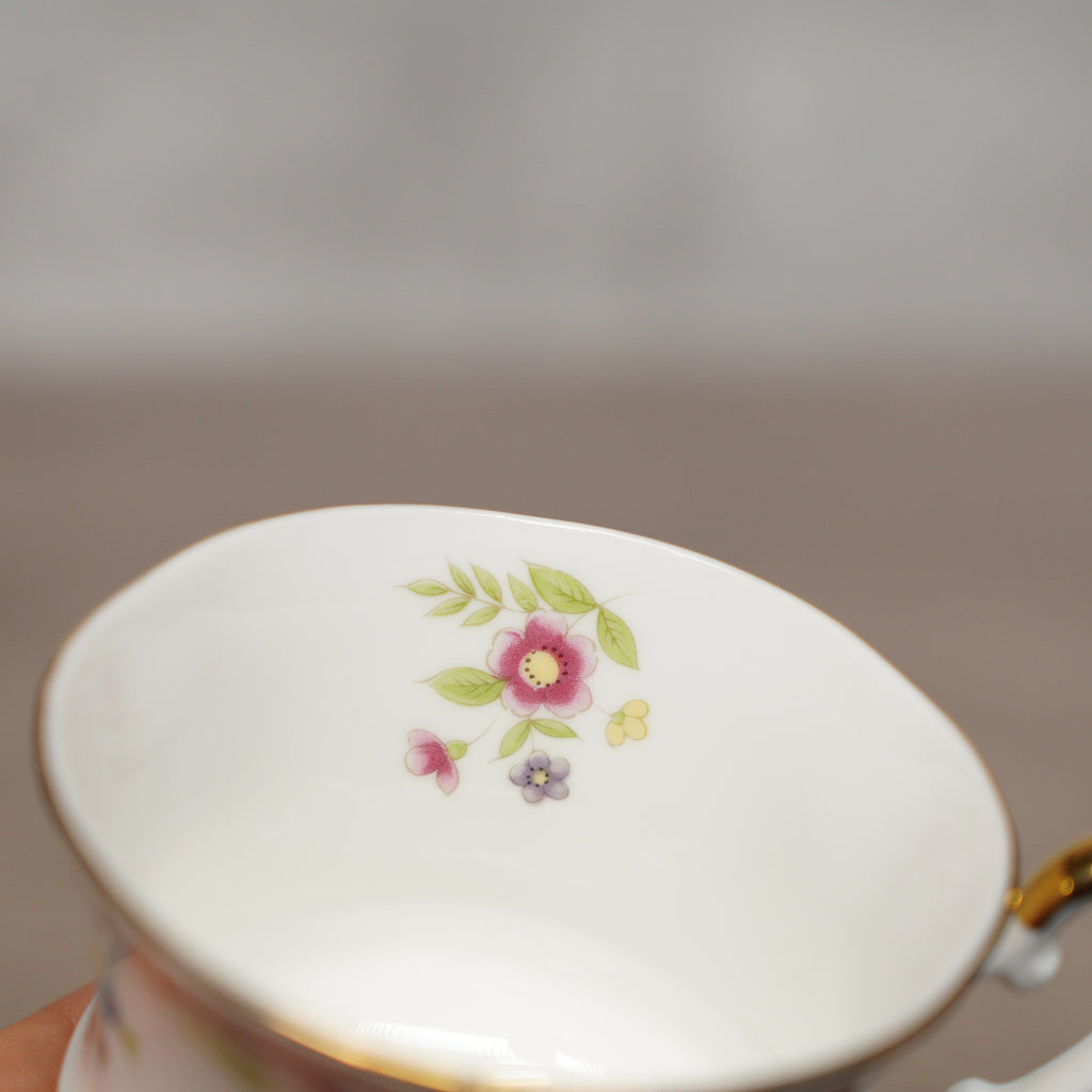 1960英國Royal Ascot"夏日慶典"細骨瓷描金杯組