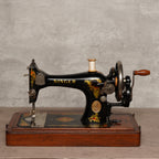 1925年Singer128K古董手搖縫紉機