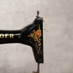 1925年Singer128K古董手搖縫紉機