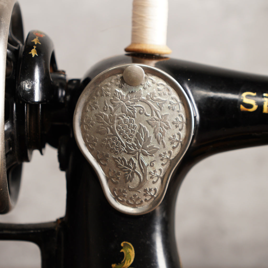 1925年Singer128K古董手搖縫紉機