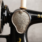 1925年Singer128K古董手搖縫紉機