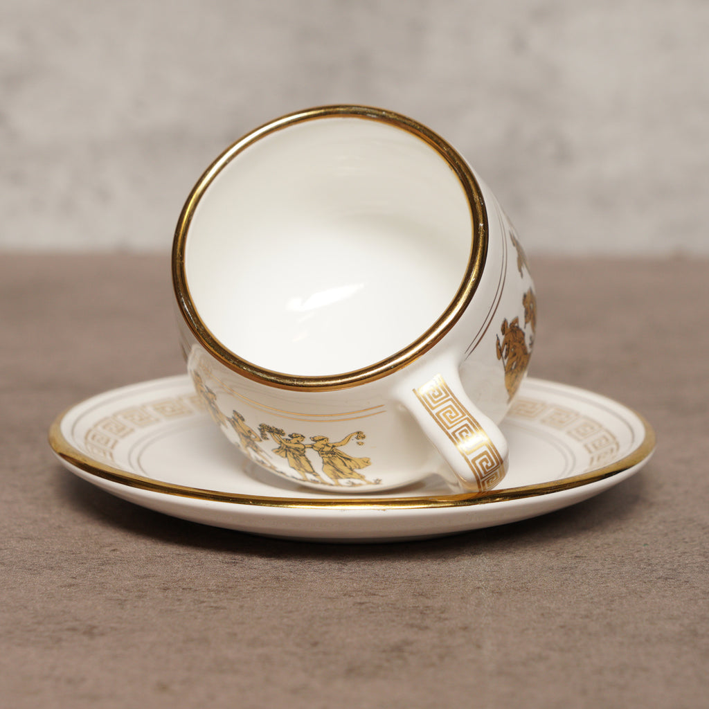 希臘Arguros Ceramics神話人物手工24K金杯組