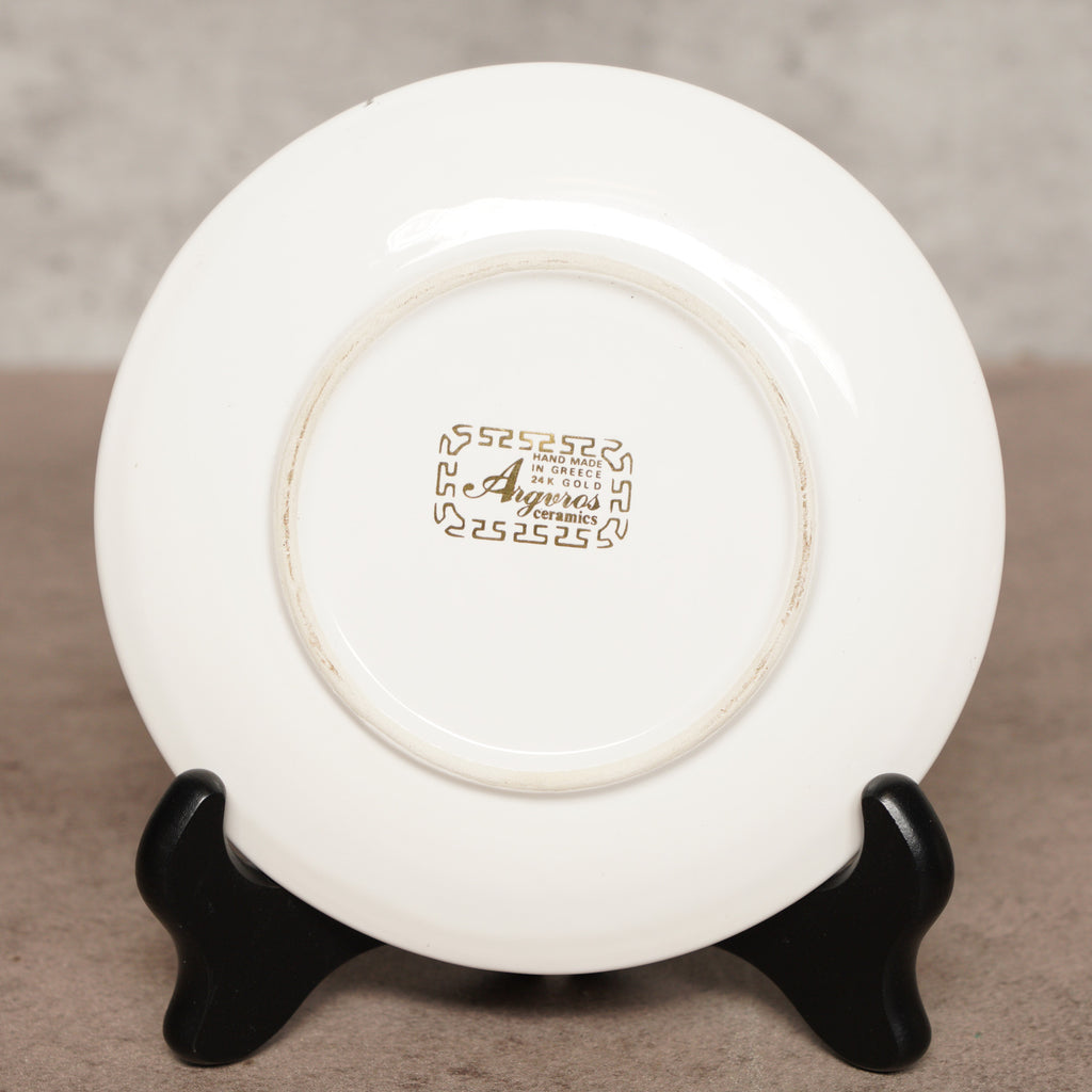 希臘Arguros Ceramics神話人物手工24K金杯組
