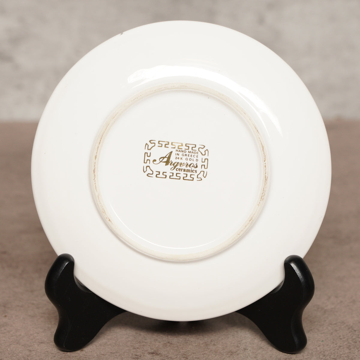 希臘Arguros Ceramics神話人物手工24K金杯組