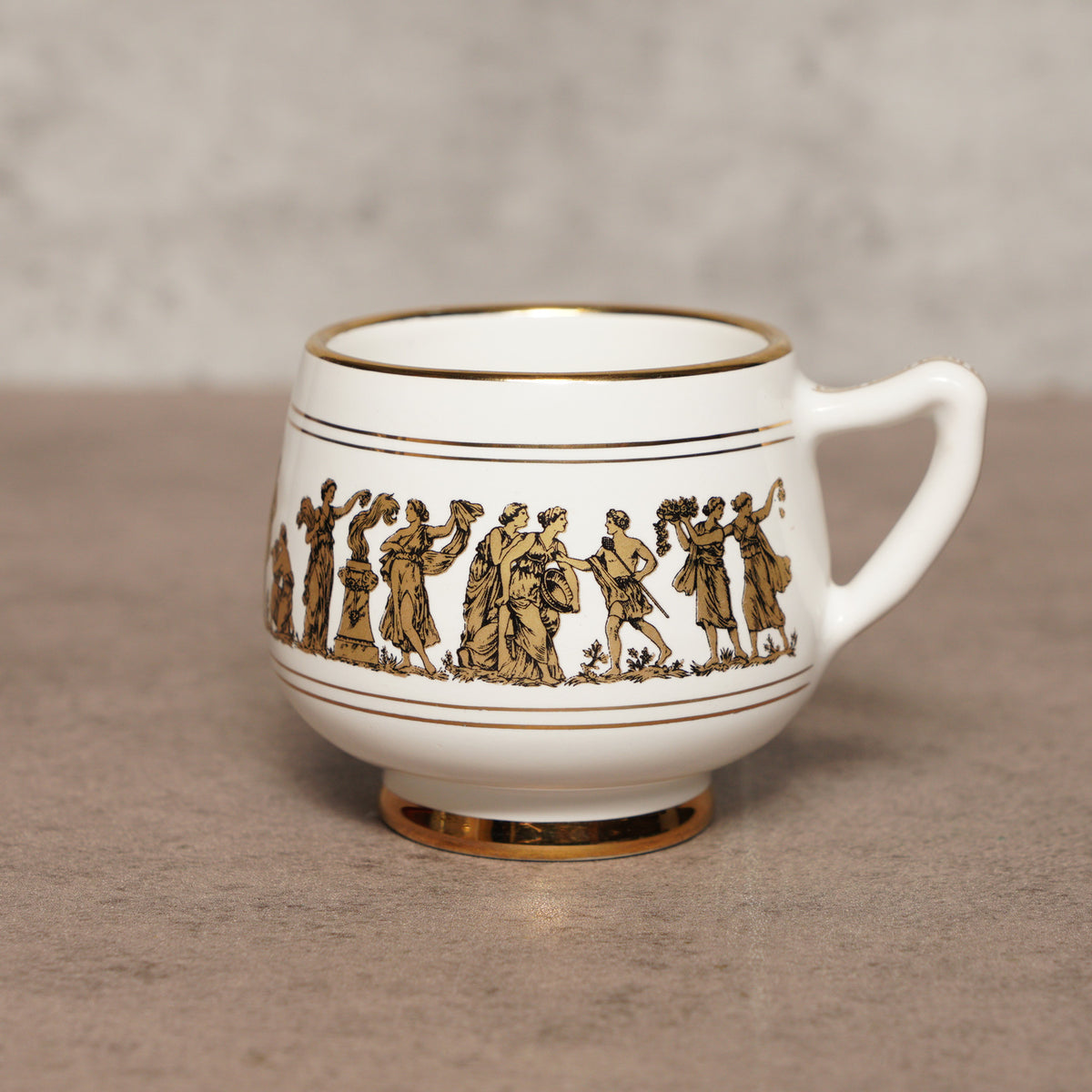 希臘Arguros Ceramics神話人物手工24K金杯組