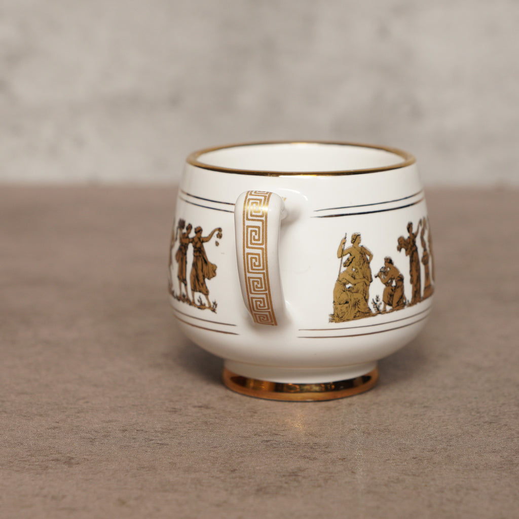 希臘Arguros Ceramics神話人物手工24K金杯組