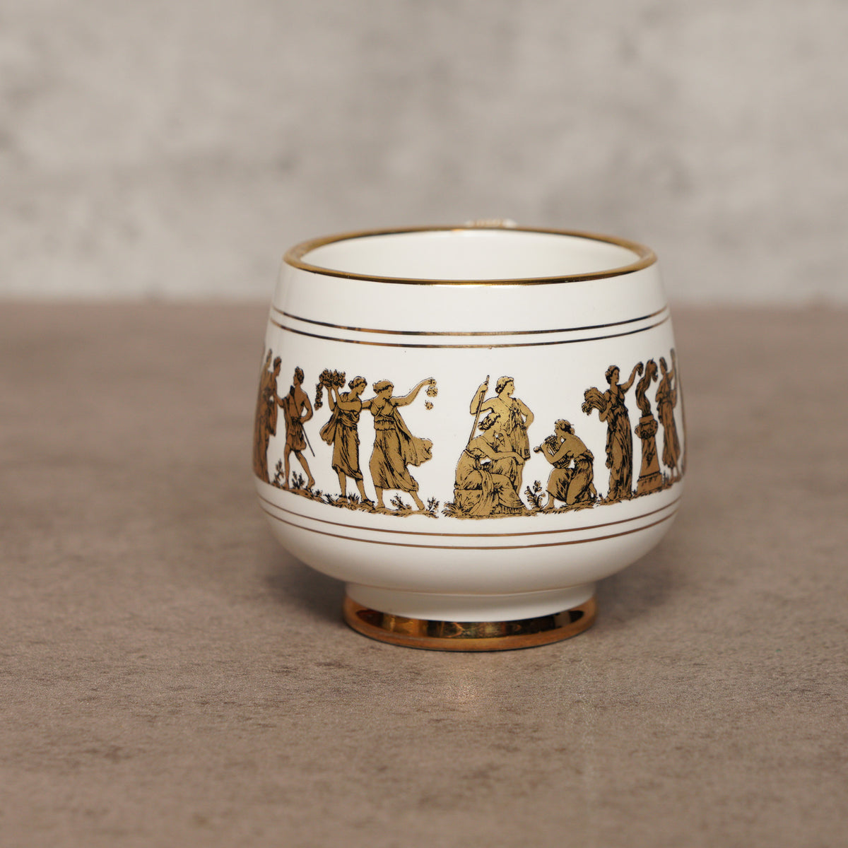 希臘Arguros Ceramics神話人物手工24K金杯組