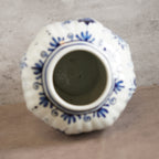 1940荷蘭Delft Blue風格半手繪壁爐花瓶三件組