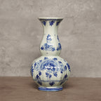 1950荷蘭Delft Blue風格手繪花瓶