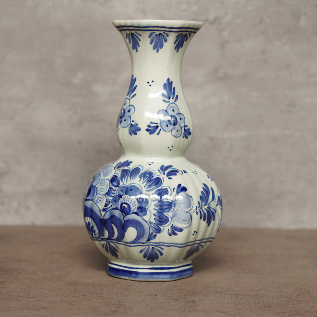 1950荷蘭Delft Blue風格手繪花瓶