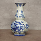 1950荷蘭Delft Blue風格手繪花瓶