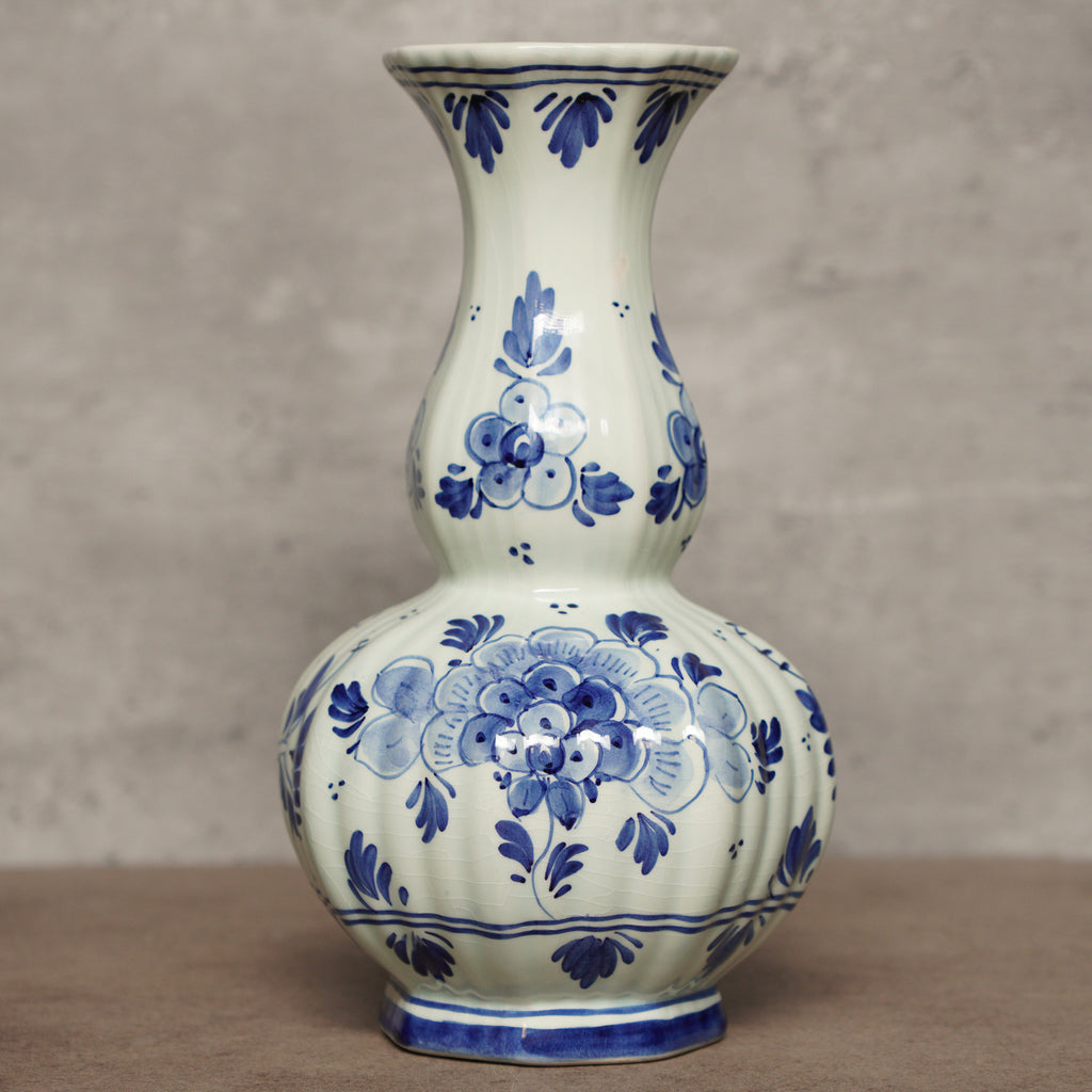 1950荷蘭Delft Blue風格手繪花瓶