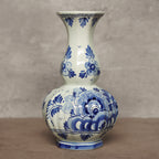1950荷蘭Delft Blue風格手繪花瓶