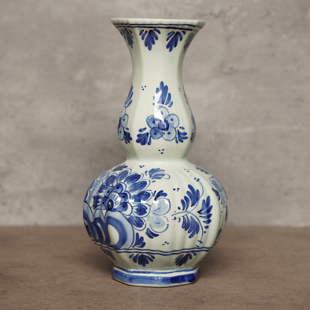 1950荷蘭Delft Blue風格手繪花瓶