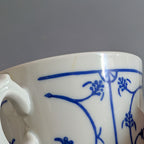 東德Jäger唐草Blau saks茶杯/咖啡杯組